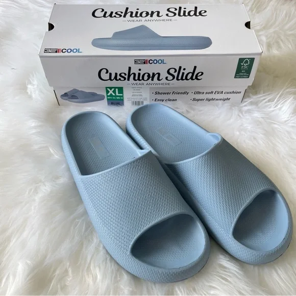 Shoes 32 Degrees Slippers Pillow Slides Anti Noise Slippers 32